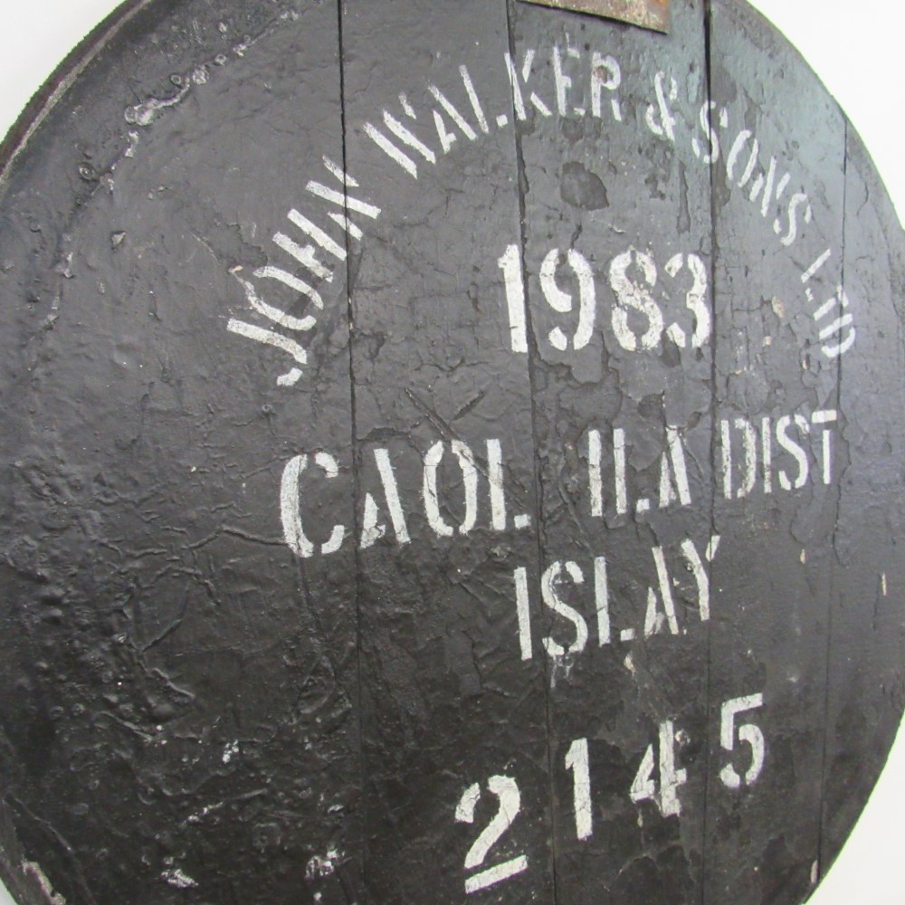 Caol Ila Fassdeckel