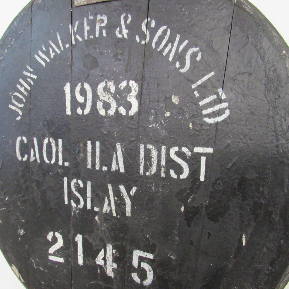 Caol Ila Fassdeckel